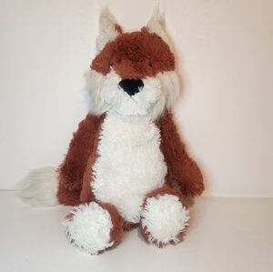 Retired Design 10" Bashful Fox Jellycat with cut tag